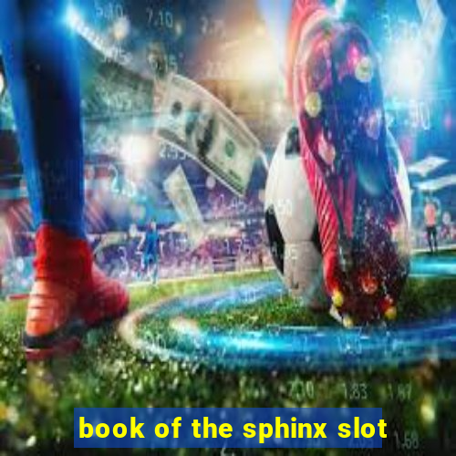 book of the sphinx slot