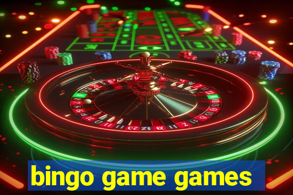 bingo game games