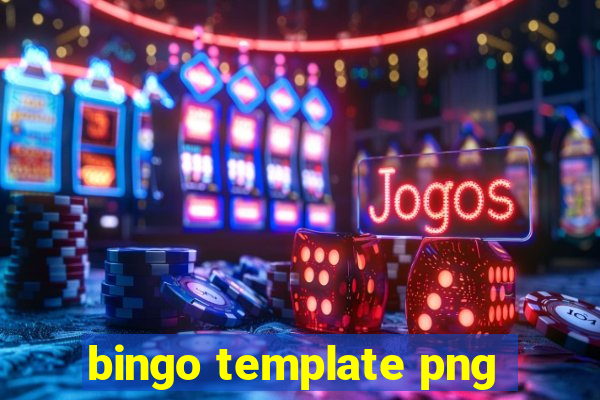 bingo template png