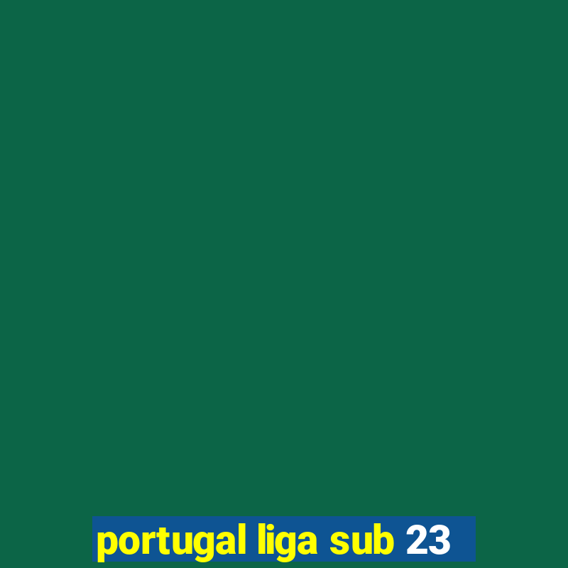 portugal liga sub 23