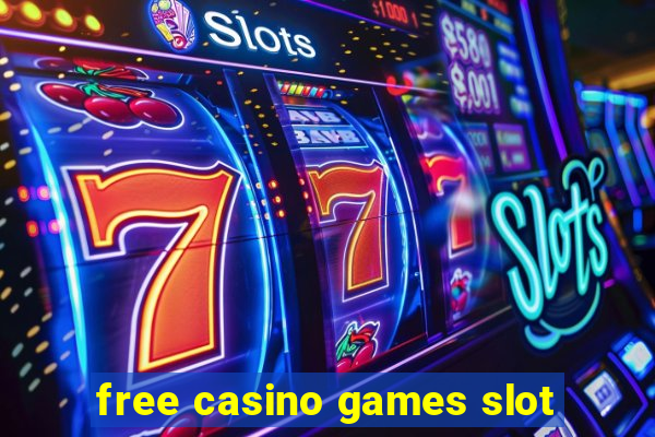 free casino games slot