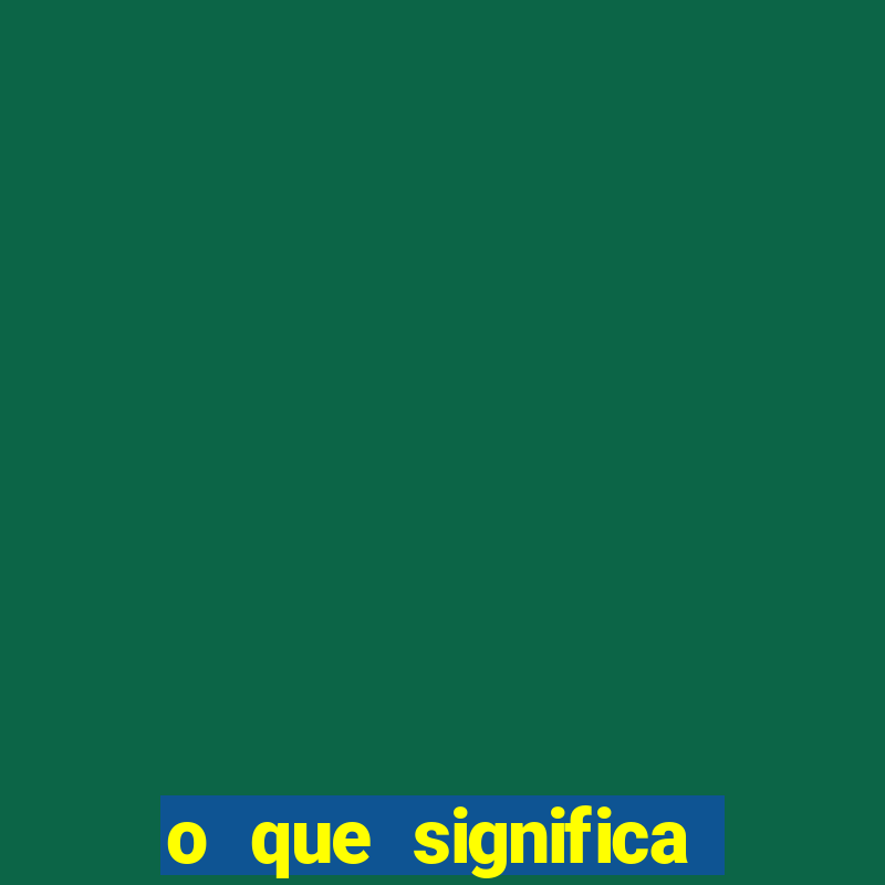 o que significa intervalo/final do jogo