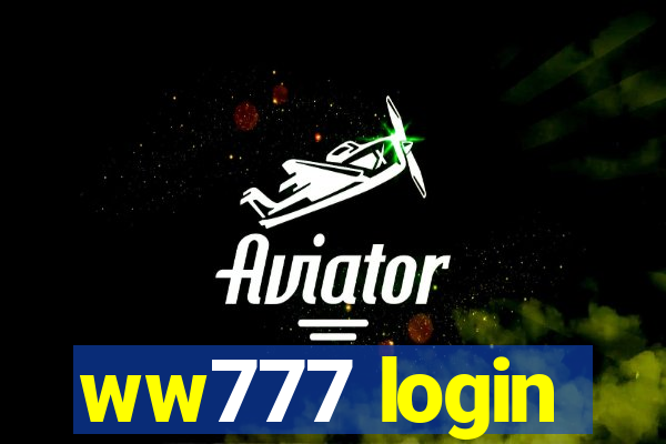 ww777 login