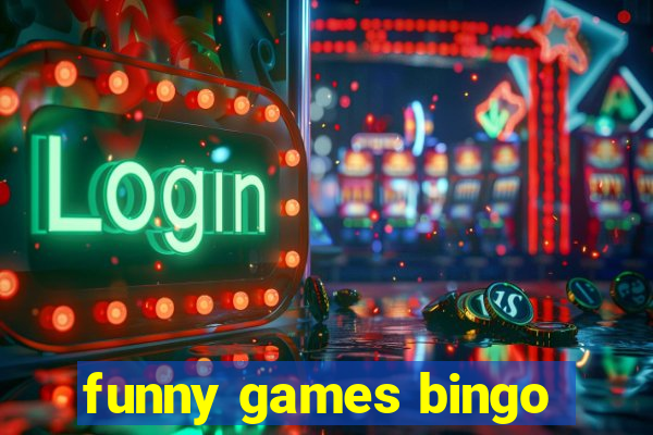 funny games bingo