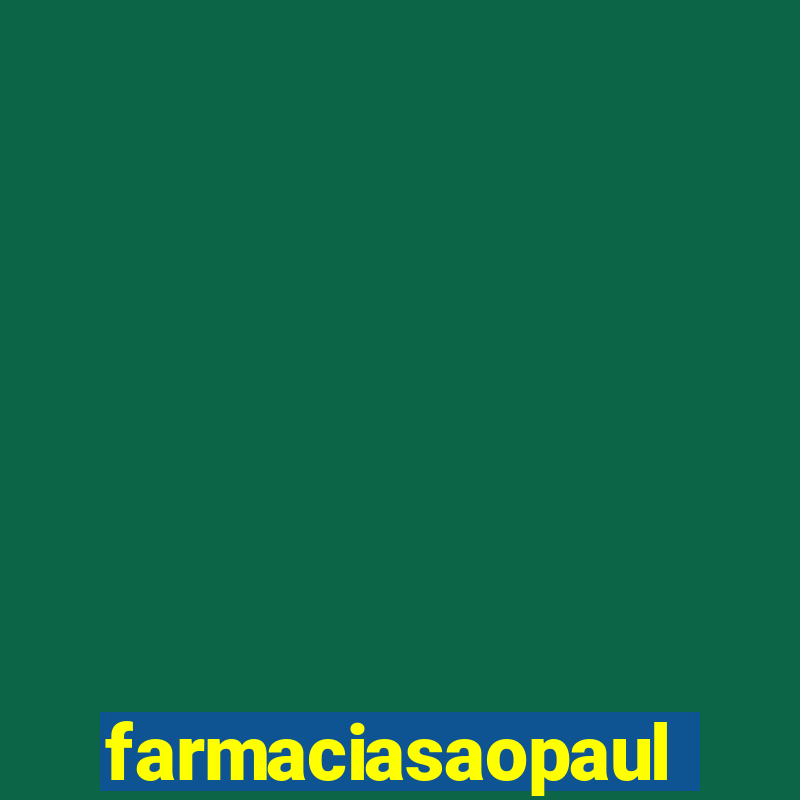 farmaciasaopaulo