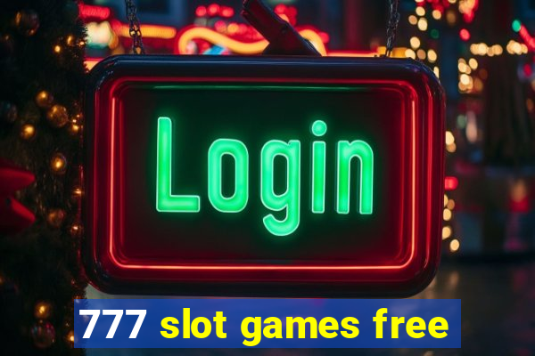 777 slot games free