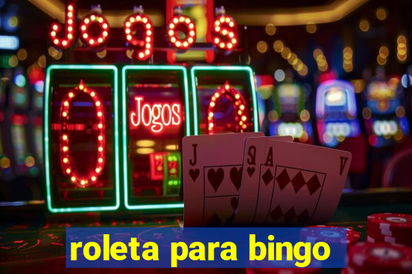 roleta para bingo