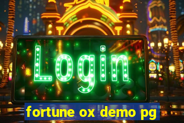 fortune ox demo pg