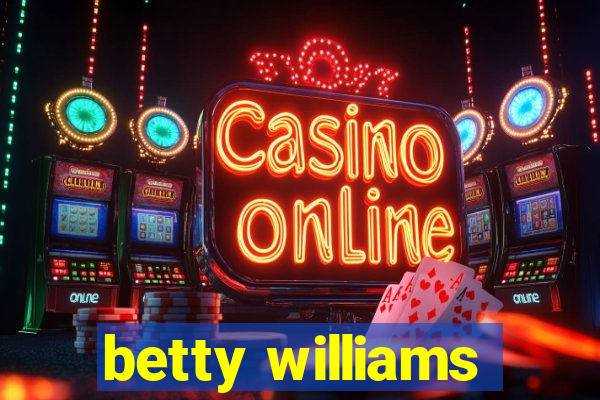 betty williams