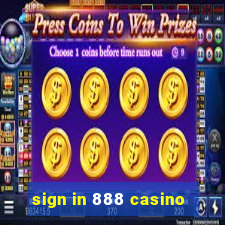 sign in 888 casino