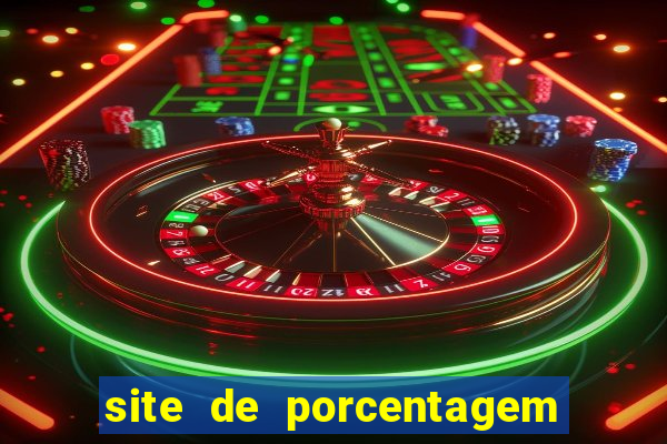 site de porcentagem de slots