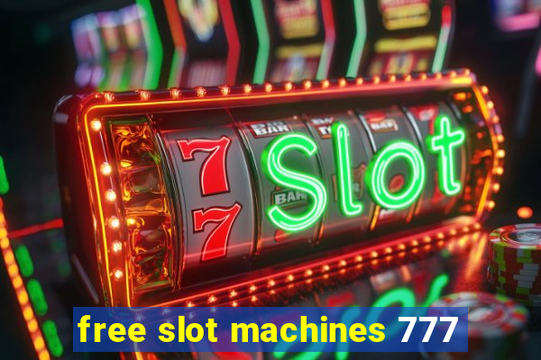 free slot machines 777