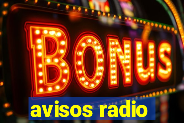 avisos radio