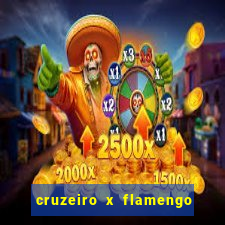 cruzeiro x flamengo ao vivo hd