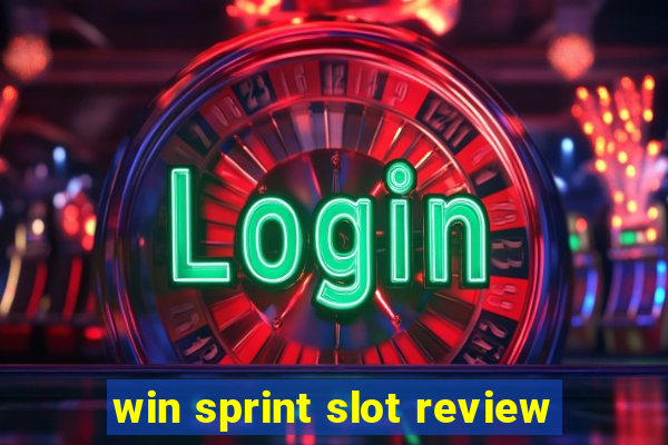 win sprint slot review