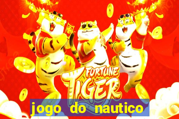 jogo do nautico hoje ao vivo