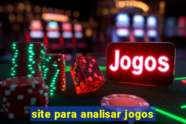 site para analisar jogos