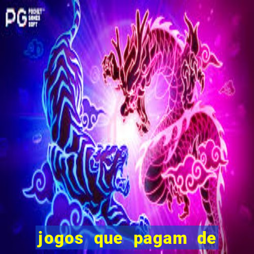 jogos que pagam de verdade no pix