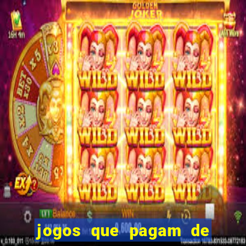 jogos que pagam de verdade no pix