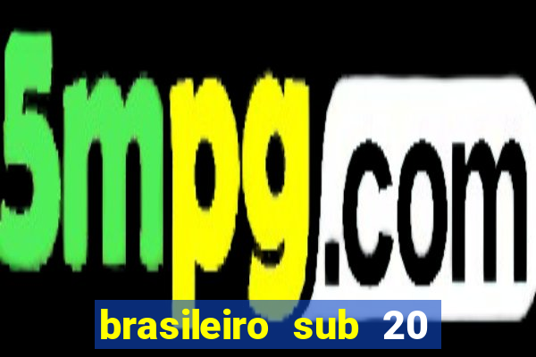 brasileiro sub 20 ao vivo