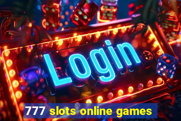 777 slots online games