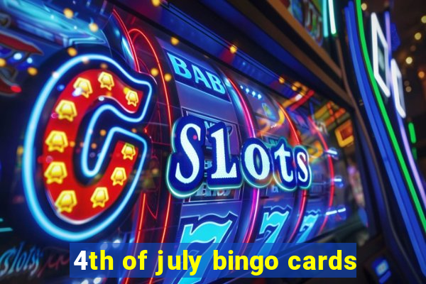 4th of july bingo cards