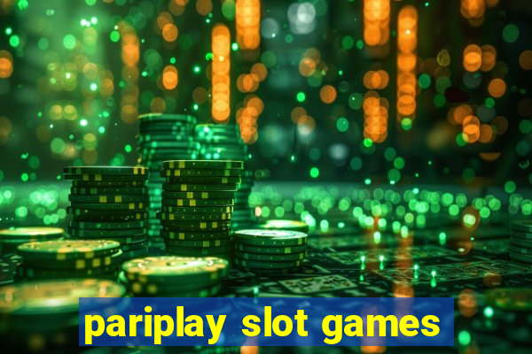 pariplay slot games