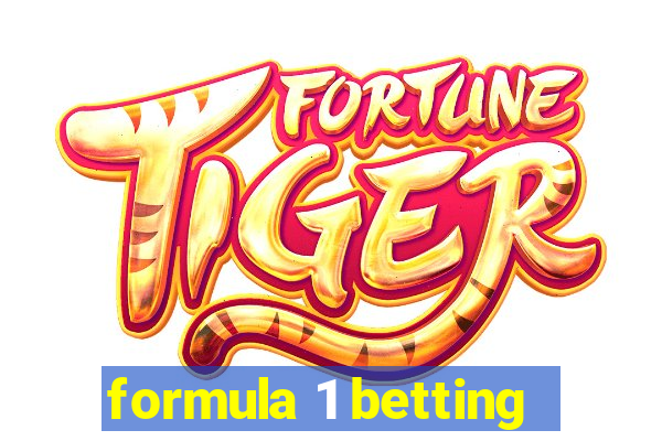 formula 1 betting