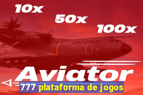 777 plataforma de jogos