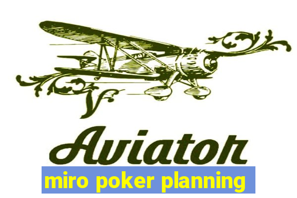 miro poker planning