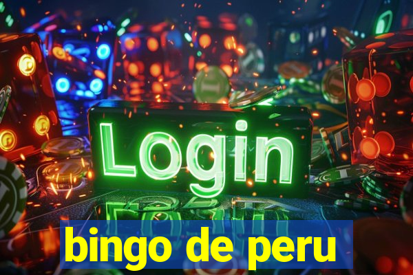 bingo de peru