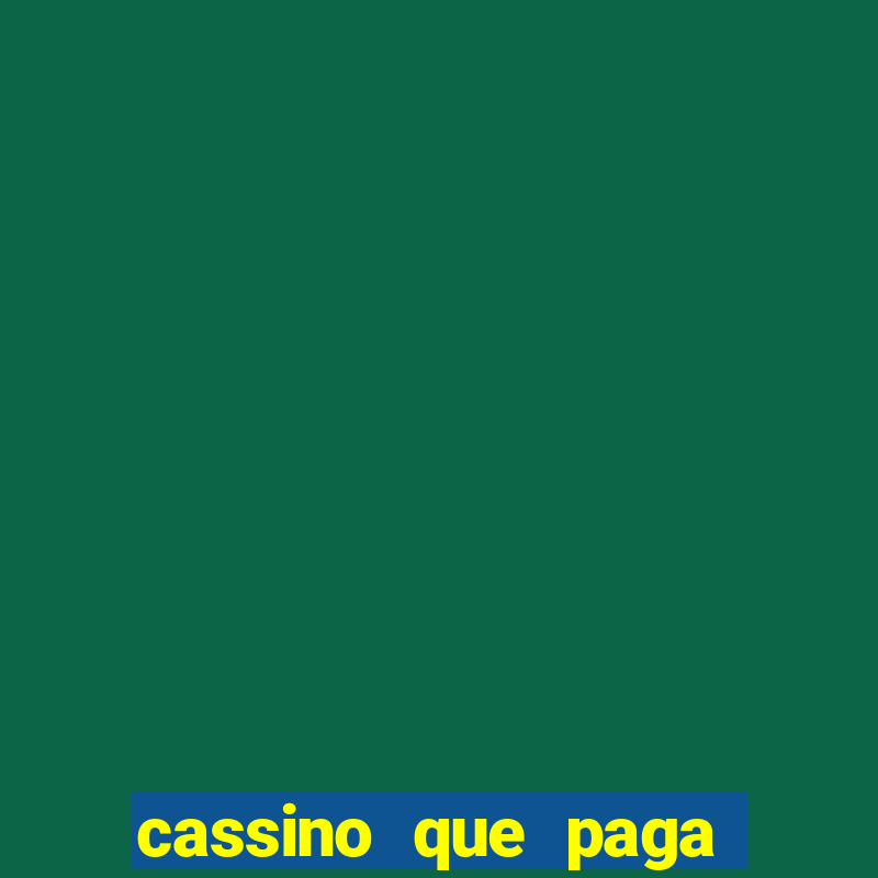 cassino que paga na hora