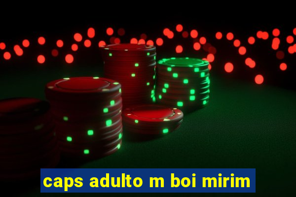 caps adulto m boi mirim