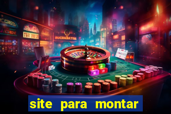 site para montar time de futebol