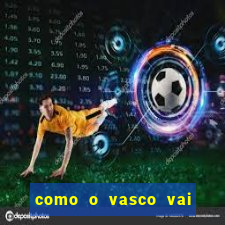 como o vasco vai jogar hoje