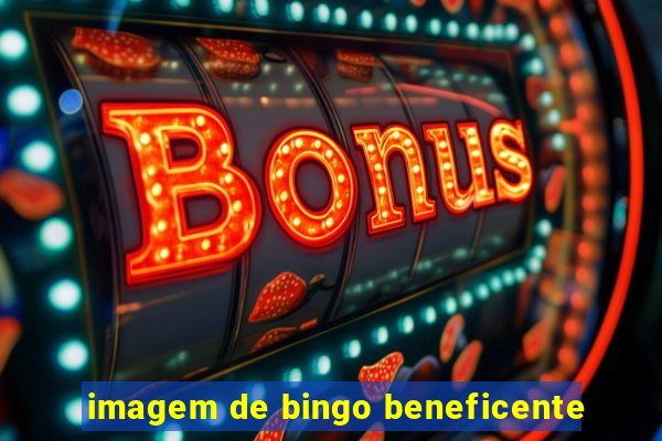 imagem de bingo beneficente