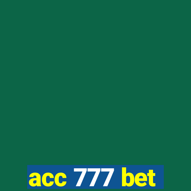 acc 777 bet