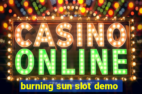 burning sun slot demo