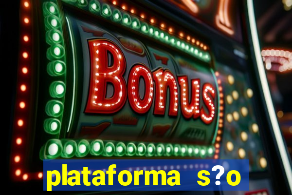 plataforma s?o paulo jogos