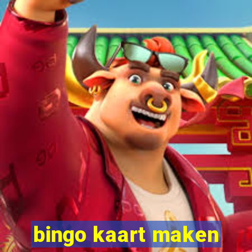 bingo kaart maken