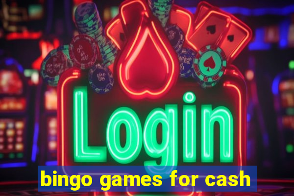 bingo games for cash