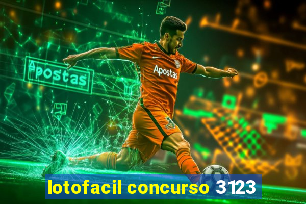 lotofacil concurso 3123