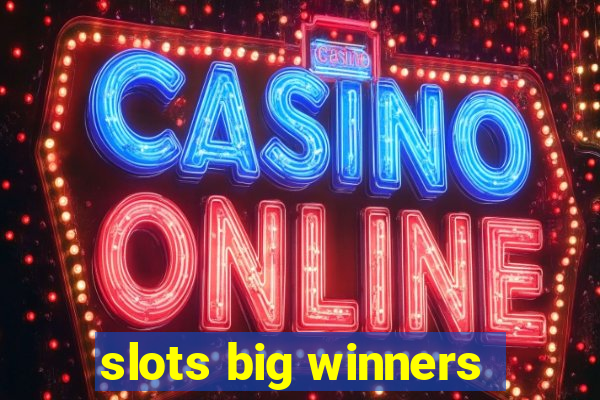 slots big winners