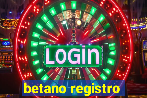 betano registro