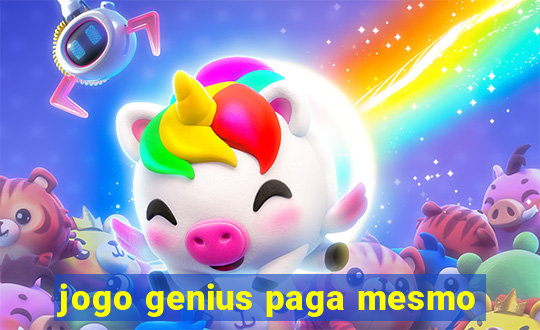 jogo genius paga mesmo