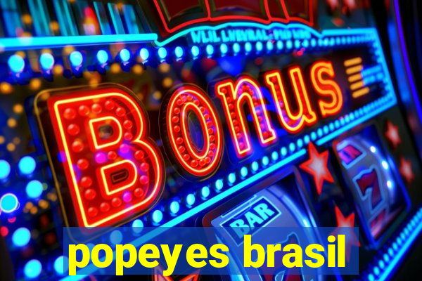 popeyes brasil