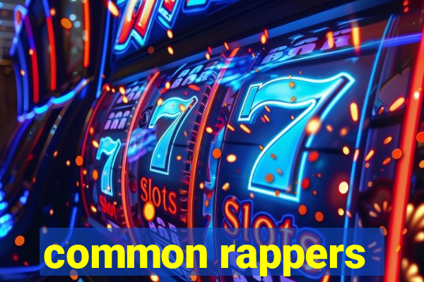 common rappers