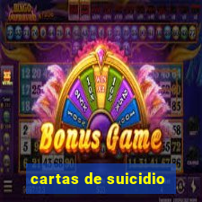 cartas de suicidio