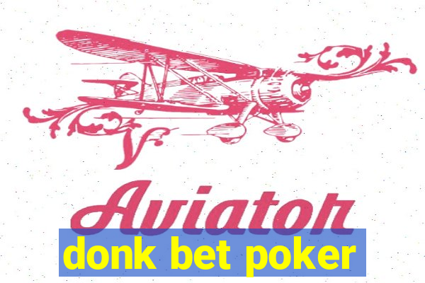 donk bet poker