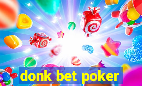 donk bet poker